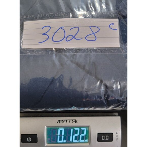 Woolrich Women's Navy Blue Full Zip Quilted Vest Duck Down Feather Filled Size S - Picture 9 of 9